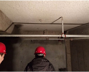 天一城無機纖維噴涂案例